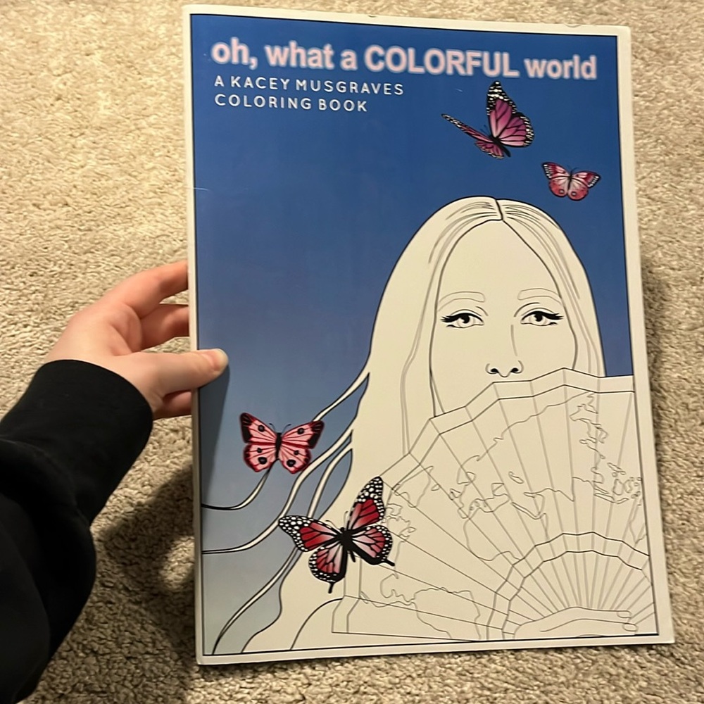Kacey Musgraves Official Colouring Book